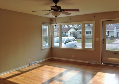 rental house in champaign with hardwood floors